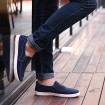 Canvas Office & Career / Casual / Athletic Loafers / Slip-on Office & Career / Casual / Athletic Slip-on Blue / Gray  