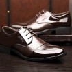 Men's Shoes   2016 New Style Hot Sale Office & Career / Casual Patent Leather Oxfords Black / Brown  