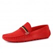 Men's Boat Casual/Drive/Office & Career/Party & Evening Fashion Leather Slipper Shoes Multicolor 39-44  