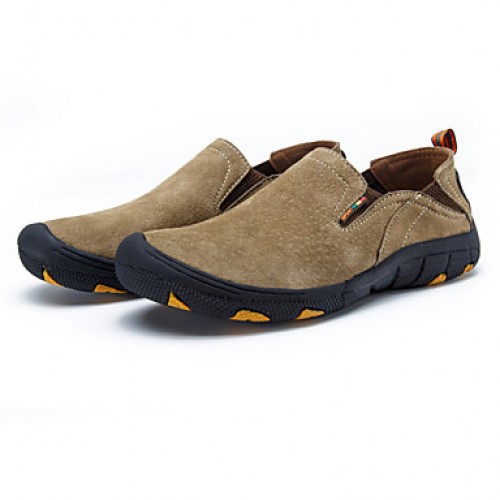 Suede Outdoor / Casual / Athletic Loafers Outdoor / Casual / Athletic Flat Heel Gore Blue / Brown / Gray / Khaki  