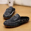 Men's Shoes Casual Canvas Clogs & Mules Black/Blue/Green  