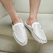 Men's Shoes Outdoor/Casual Loafers Black/White  