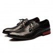 Men's Shoes Office & Career / Party & Evening / Casual Leather Oxfords Black / Brown  