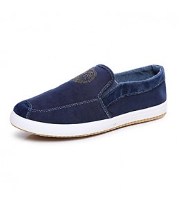 Canvas Office & Career / Casual / Athletic Loafers / Slip-on Office & Career / Casual / Athletic Slip-on Blue / Gray  