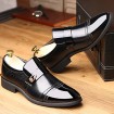   2016 New Style Hot Sale Office & Career/Casual Patent Leather Loafers Black / Brown  