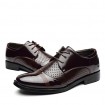 Men's Shoes Casual/Party & Evening/Office & Career Fashion Leisure and Business Leather Shoes Black/Brown  