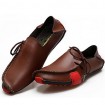 Outdoor / Office & Career / Party & Evening / big size / Casual Leather Loafers Black / Brown  