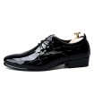 Men's Shoes Office & Career/Party & Evening/Casual Fashion Patent Leather Oxfords Shoes Black/Red 38-43  