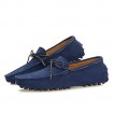 Men's Shoes Suede Office & Career / Casual / Party & Evening Boat Shoes Office & Career / Casual / Party & Evening Flat Heel Slip-   