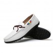 Men's Boat Casual/Party & Evening/Office & Career Fashion Microfiber Leather Shoes Black/White/Brown 39-44  