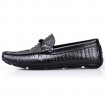 Casual   Leather Loafers Black / Brown  