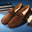 Men's Shoes Casual Suede Boat Shoes Blue/Brown/Gray/Burgundy  