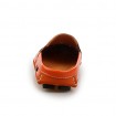 Men's Shoes Outdoor/Casual Leather Clogs & Mules Black/White/Orange  