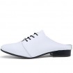 Men's Shoes Office & Career/Party & Evening/Casual Fashion PU Leather Oxfords Slip-on Shoes Black/White 39-44  