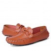 Men's Shoes Leather Wedding / Office & Career / Party & Evening Boat Shoes Wedding / Office & Career / Party & Evening Flat    